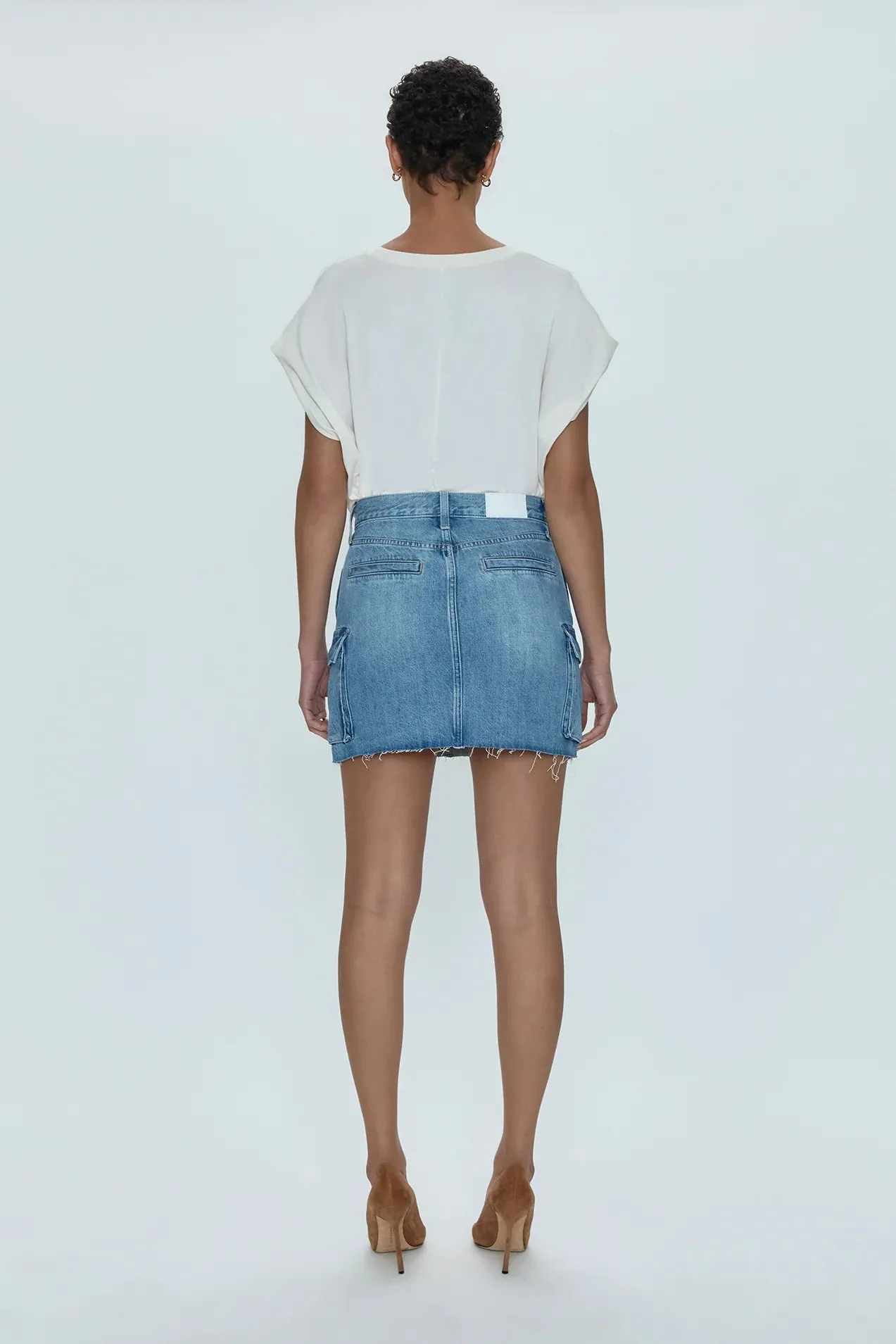 Rhea Mid Rise Mini Skirt