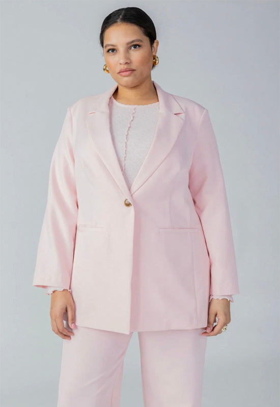 Sanctuary - Bryce Woven Blazer Pink