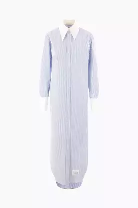 seersucker shirt dress