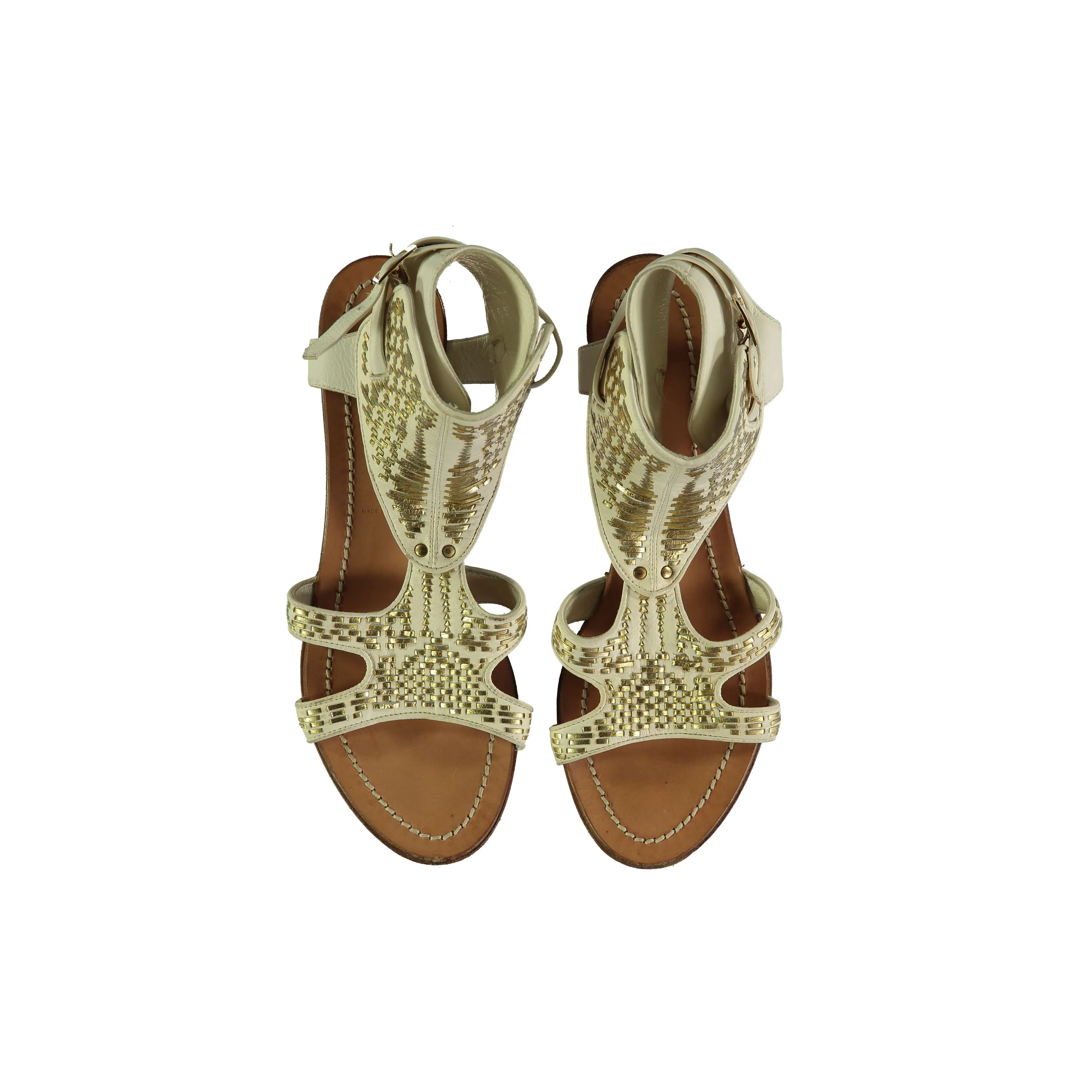 Sigerson Morrison Closed Ankle Sandals  - '10s