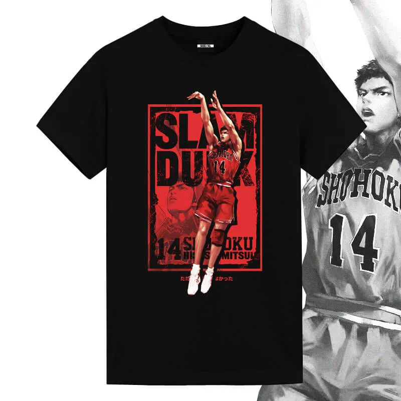 Slam Dunk Characters Anime Graphic Tees