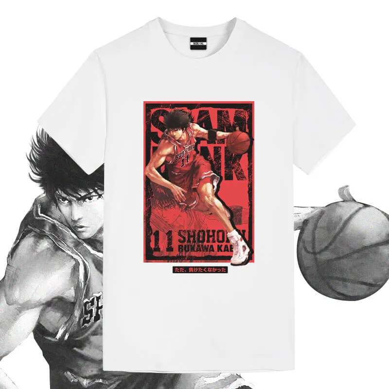 Slam Dunk Characters Anime Graphic Tees