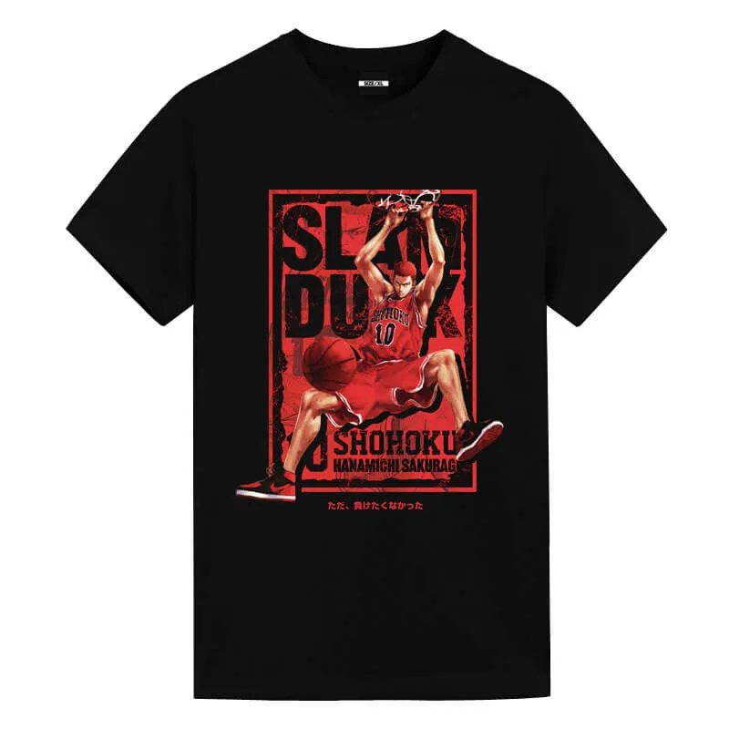 Slam Dunk Characters Anime Graphic Tees