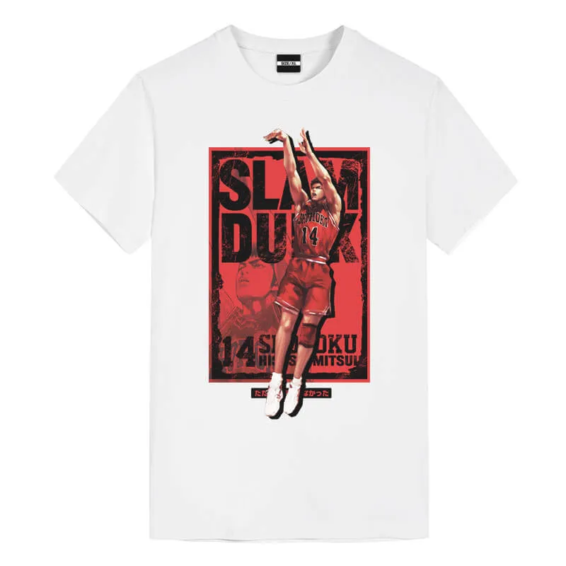 Slam Dunk Characters Anime Graphic Tees