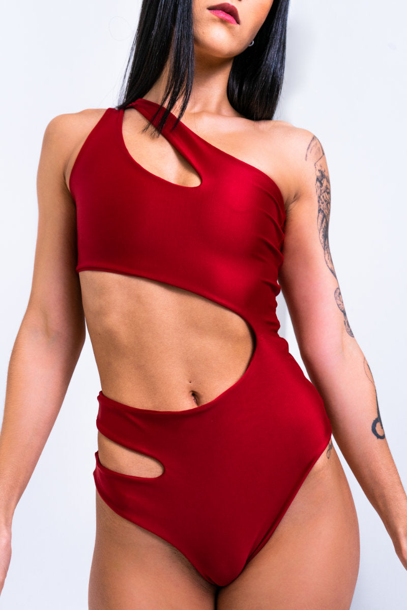 Sorte Under My Spell Bodysuit - Red