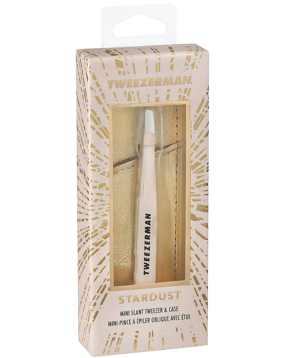 Stardust Mini Slant Tweezer and Case