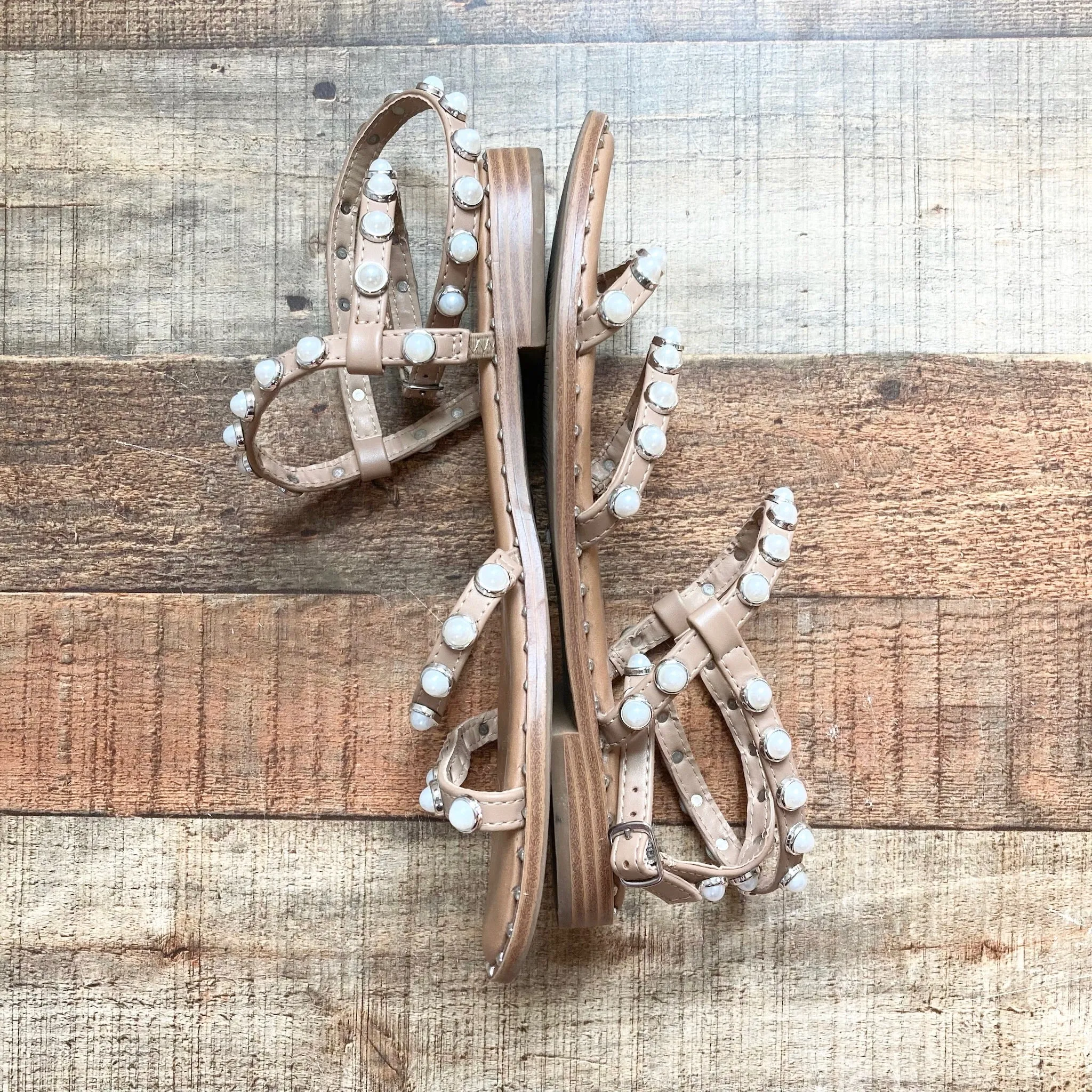 Steve Madden Pearl Ankle Strap Sandals- Size 8.5 (sold out online)