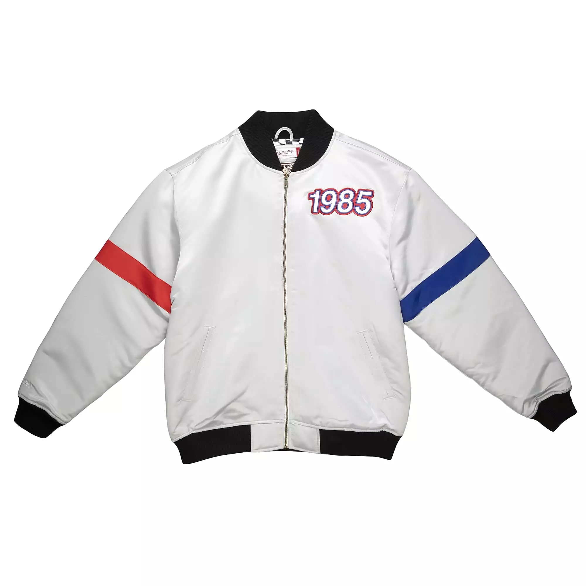 [STJKAJ19062-ASGSILV] All Star Heavyweight Satin Men's Jacket