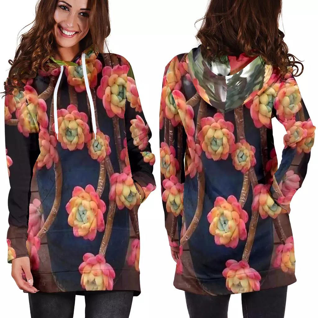 Succulent Flower Women's Dress