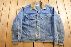 Vintage 1970s Lee Storm Riders Jean Jacket / Vintage Denim / Streetwear / Blanket Lined / True Vintage / Denim Jacket / Size Ext