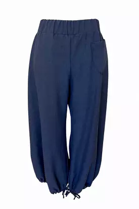 Woven Boba Pants | Navy